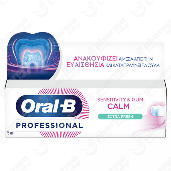 oral b gum calm toothpaste